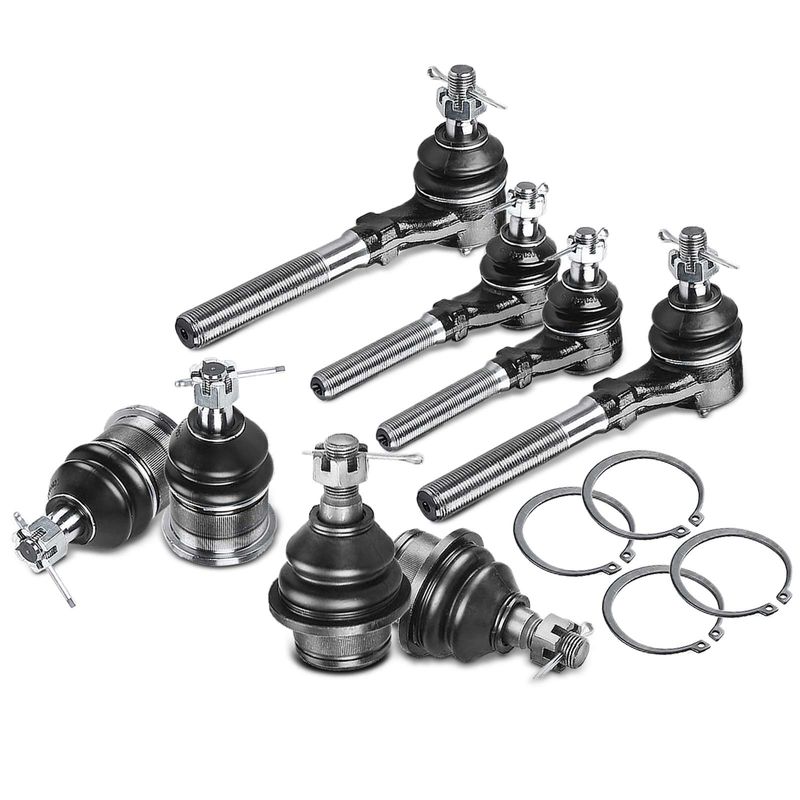 8x Front Inner & Outer Tie Rod End Ball Joints for Ford F-150 1997-2003 Lincoln