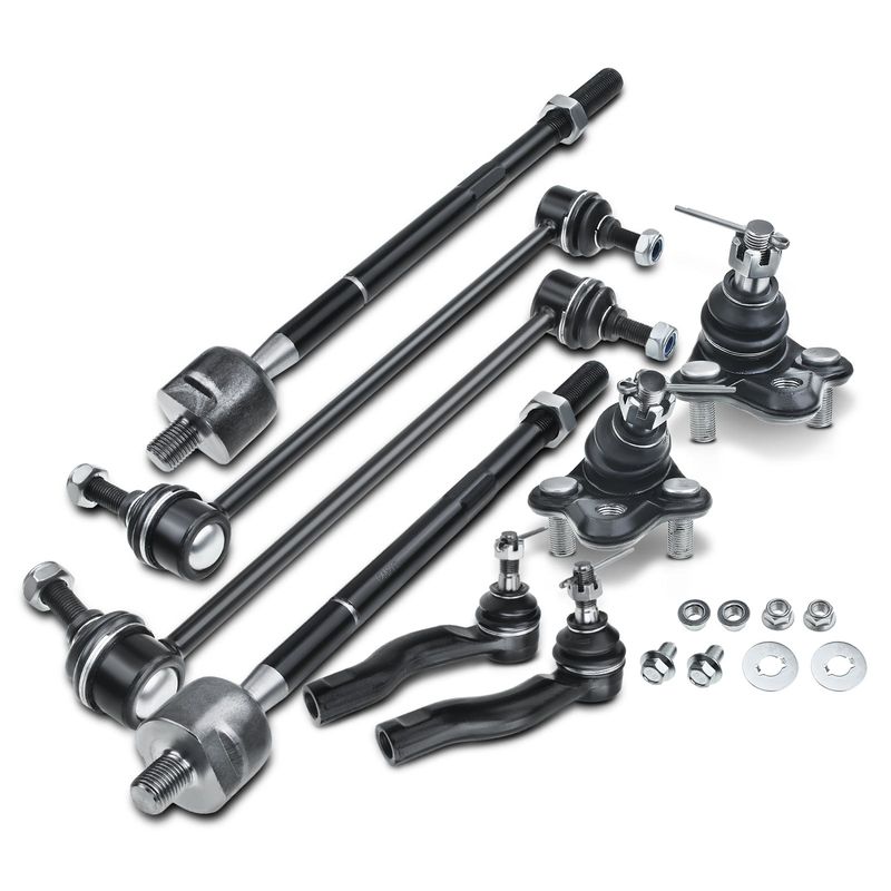 8x Front Stabilizer Bar Link with Ball Joint Kit for Toyota RAV4 2001 2002 2003