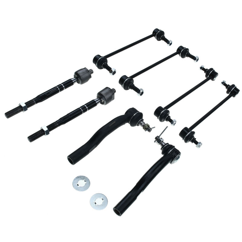 8x Front & Rear Sway Bar Link & Tie Rod End for Toyota Camry 2007-2011 L4 2.4L