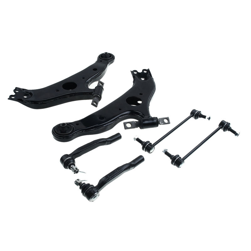 6x Front Lower Control Arm Tie Rod End Ball Joint for Toyota Sienna 2004-2010