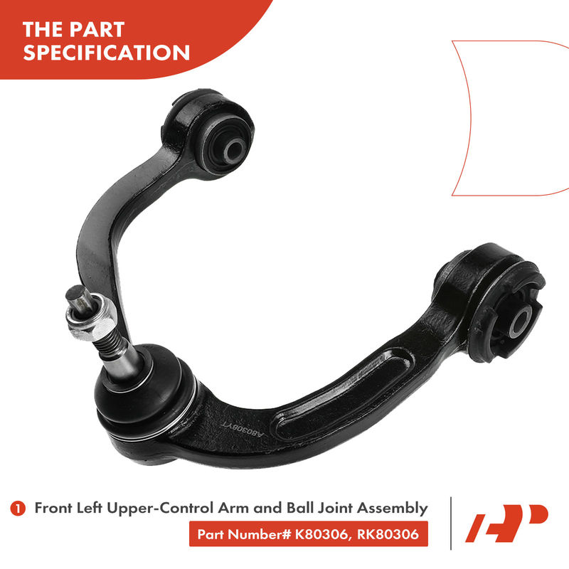 10x Front Control Arm with Ball Joint Sway Bar Link for Ford F-150 2004-2005 4WD