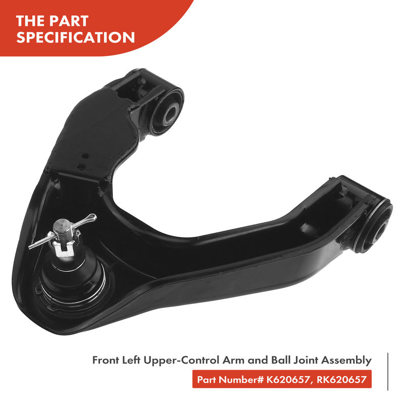 8x Front Control Arm with Ball Joint Tie Rod End for Nissan Xterra 2000-2004
