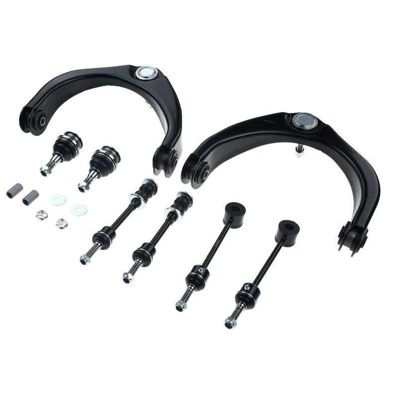 8x Front & Rear Control Arm & Ball Joint Assembly for Dodge Ram 1500 06-07 RWD