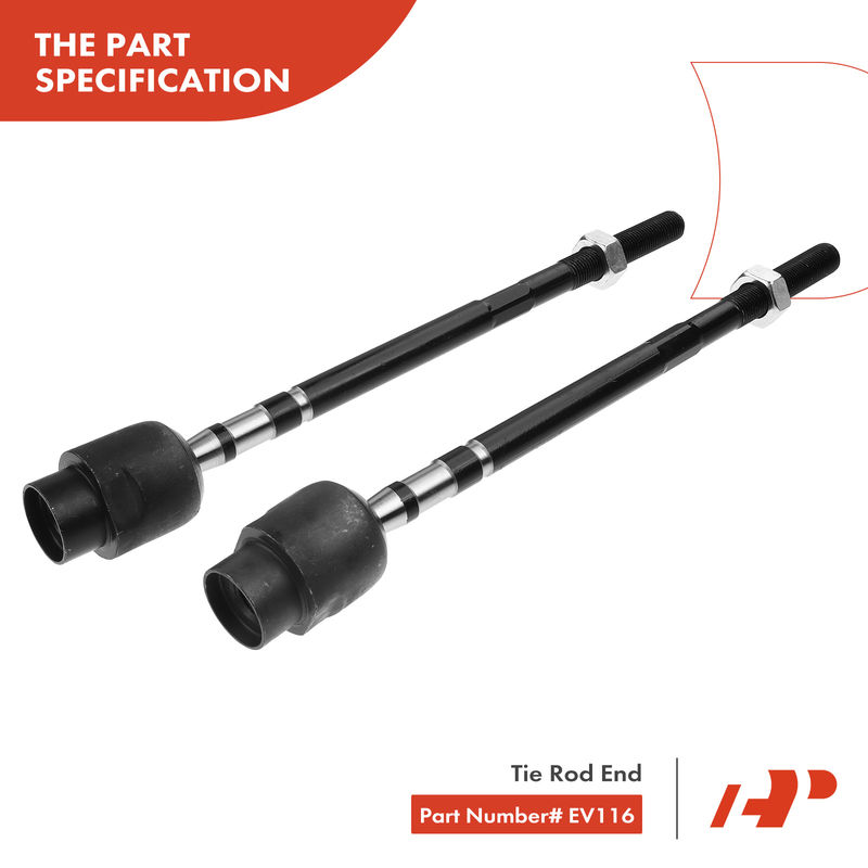 6x Inner & Outer Tie Rod End with Ball Joint Kit for Chevy Cavalier Pontiac