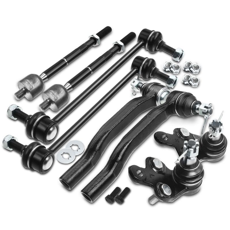 8x Front Stabilizer Bar Link Tie Rod End Ball Joint for Toyota Sienna 2004-2010