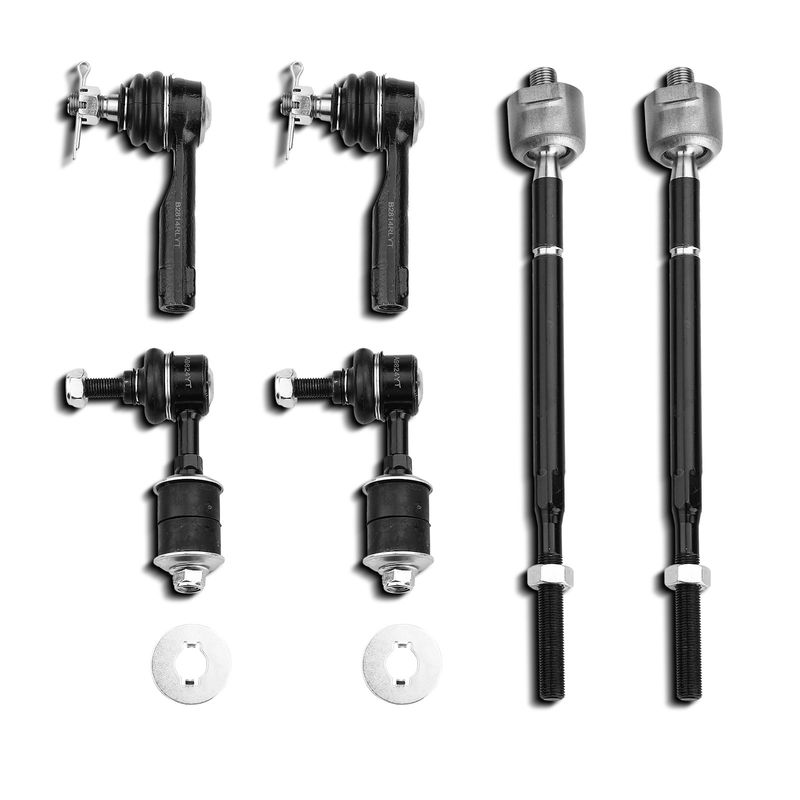6x Front Stabilizer Bar Link & Tie Rod End Kit for Nissan Altima 1998-2001 2.4L