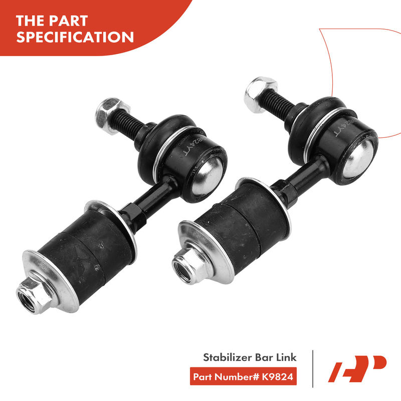 6x Front Stabilizer Bar Link & Tie Rod End Kit for Nissan Altima 1998-2001 2.4L