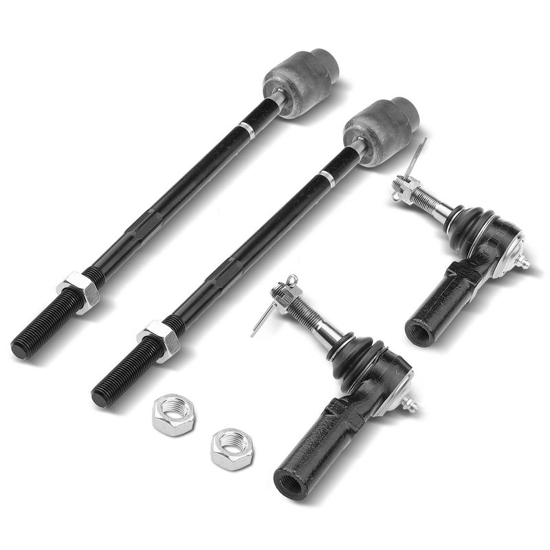 4x Inner & Outer Tie Rod End for Chevrolet Lumina Monte Carlo Buick Pontiac Olds
