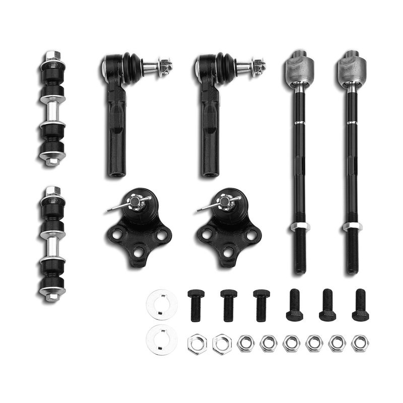 8x Front Stabilizer Bar Link with Ball Joint Tie Rod End for Chevrolet Malibu Olds