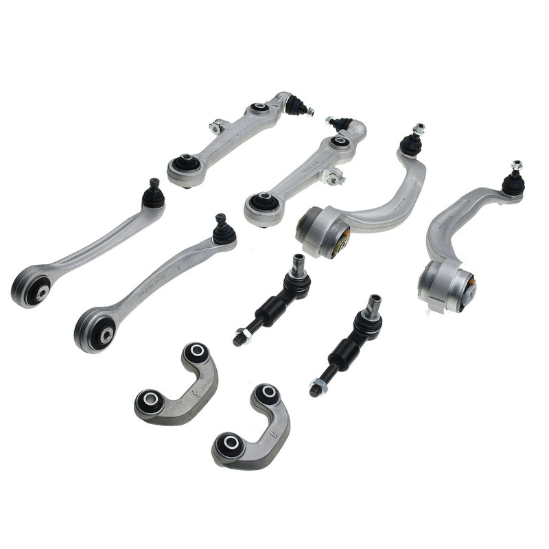 10x Front Control Arm with Ball Joint Stabilizer Bar Link for Audi A4 A6 VW
