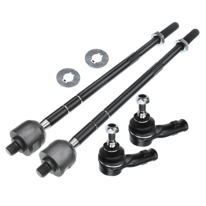 4x Left & Right Outer Inner Tie Rod End Link Kit for Ford Focus 2000-2006