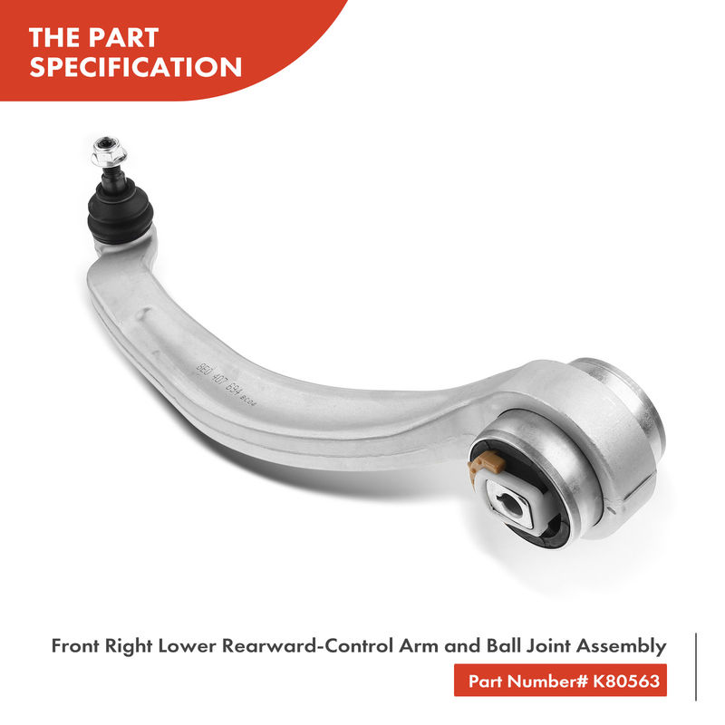4x Front Control Arm with Ball Joint Assembly for Audi A4 A6 Quattro VW Passat