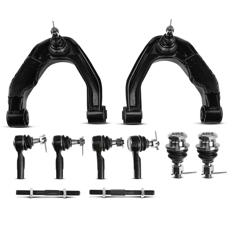 10x Front Control Arm & Ball Joint Tie Rod End for Nissan Xterra 00-04 Frontier
