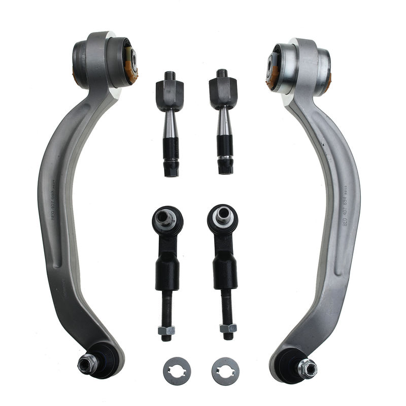 6x Front Control Arm with Ball Joint Tie Rod End for Audi A4 A6 A8 Quattro VW