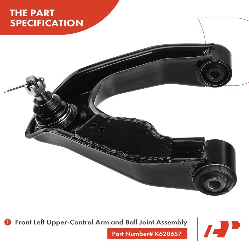 10x Front Control Arm & Ball Joint Tie Rod End for Nissan Xterra 00-04 Frontier