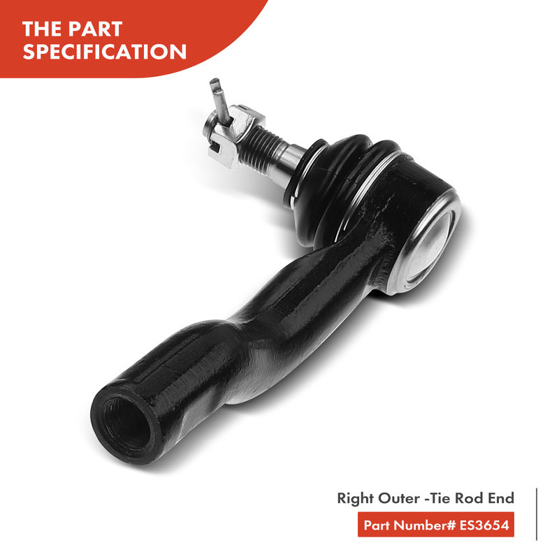 4x Inner & Outer Tie Rod End for Toyota RAV4 2001 2002 2003 L4 2.0L GAS