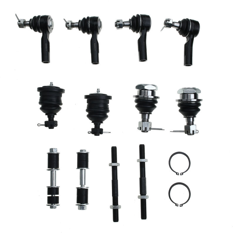 12x Front Inner & Outer Tie Rod Sway Bar End Link Ball Joints for Nissan Xterra