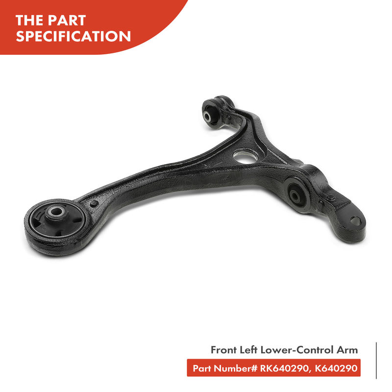 6x Front Control Arm with Ball Joint Kit for Acura TSX Honda Accord 2003-2007