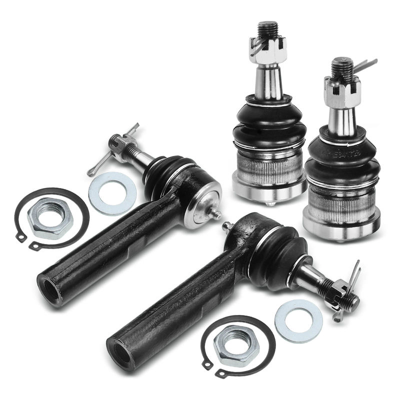 4x Outer Tie Rod End Front Lower Ball Joint for Chrysler Pacifica 2004-2008