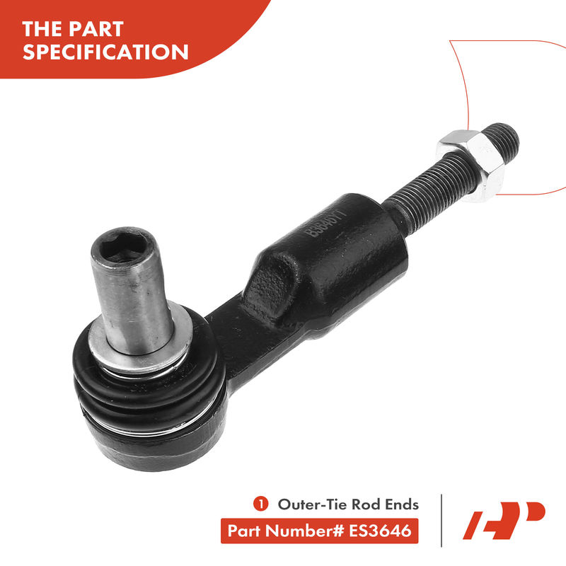 4x Inner & Outer Tie Rod End for Audi A4 A4 Quattro A8 Quattro Volkswagen Passat