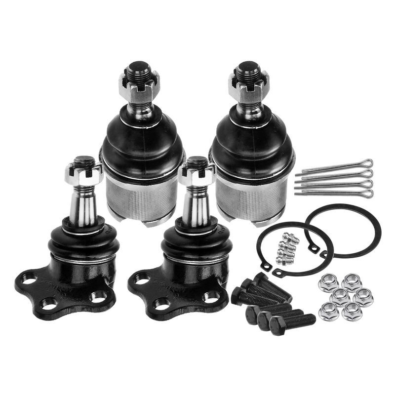 4x Front Lower & Upper Ball Joint for Dodge Dakota 2000-2004 Durango 2000-2003