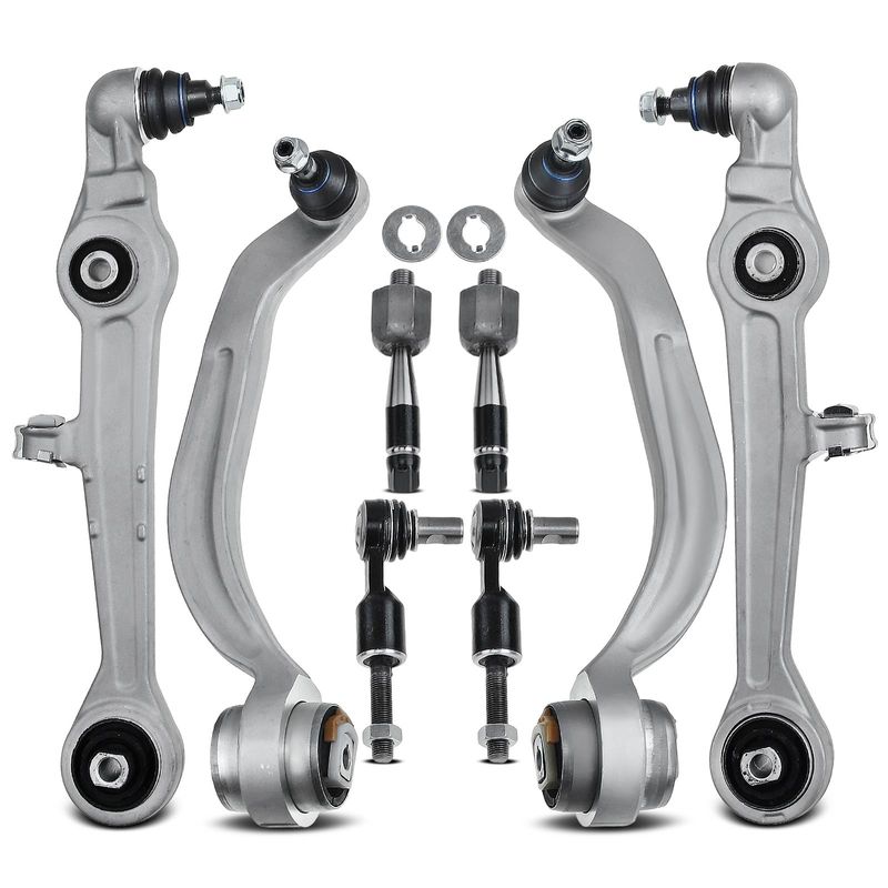 8x Front Lower Control Arm with Ball Joint for Audi A4 96-01 A6 99-03 VW Passat