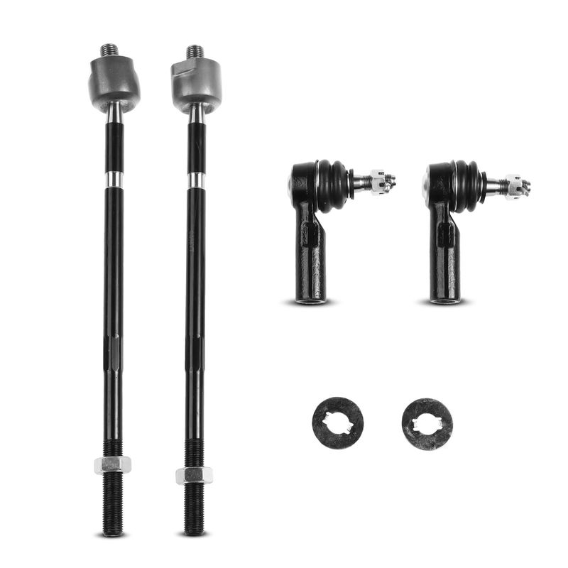 4x Inner & Outer Tie Rod End for Toyota Celica 1990 1991 1992 1993