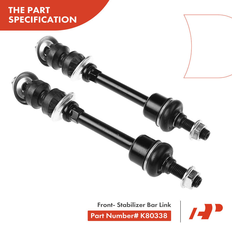 8x Front Sway Bar Link & Tie Rod End & Ball Joint for Ford F-150 2005-2006 4WD