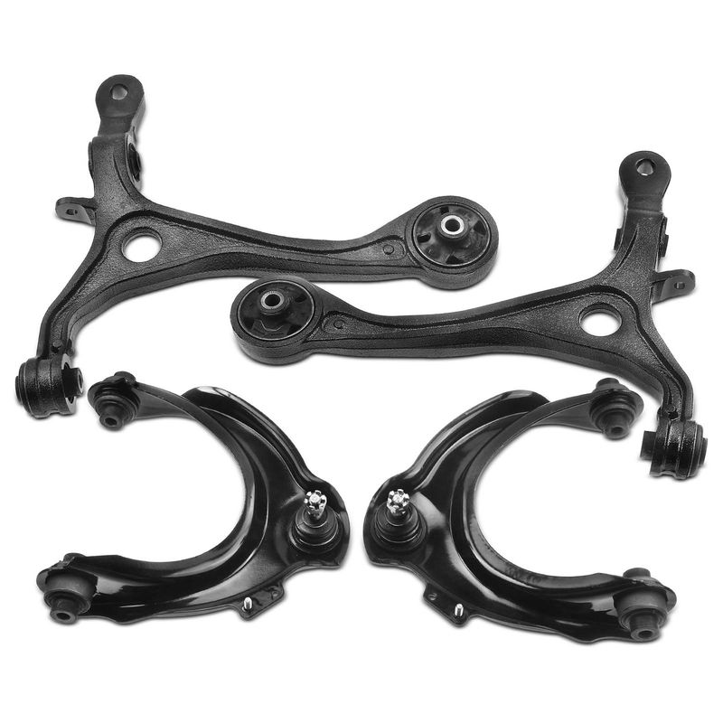 4x Front Control Arm with Ball Joint for Acura TSX 04-08 Honda Accord 03-07