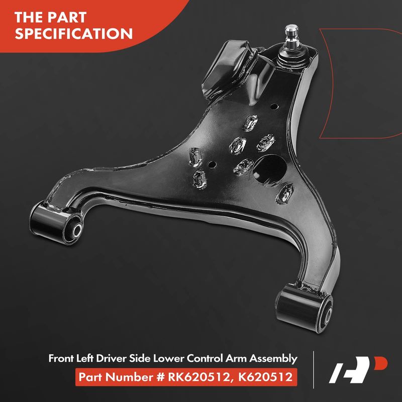 6x Front Lower Control Arm with Ball Joint for Nissan Titan 04-15 Armada Infiniti