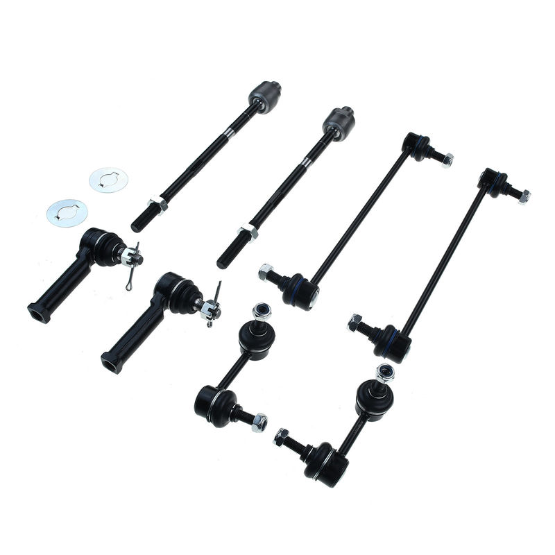 8x Front & Rear Sway Bars End Tie Rod Ends Kit for Honda CR-V L4 2.4L 2007-2011