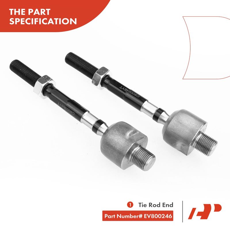 4x Inner & Outer Tie Rod Ends with Ball joints for Honda Civic 2006-2011 L4 1.8L