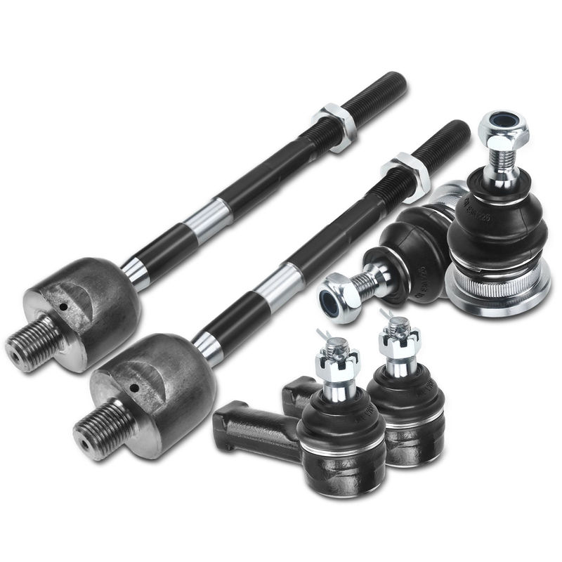 6x Front Inner & Outer Tie Rod End Ball Joint for Dodge Avenger Chrysler Sebring