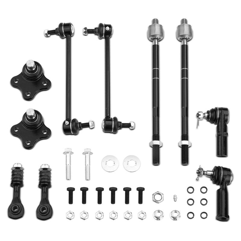 10x Front & Rear Sway Bar Link & Ball Joint Tie Rod End for Ford Cougar Mercury