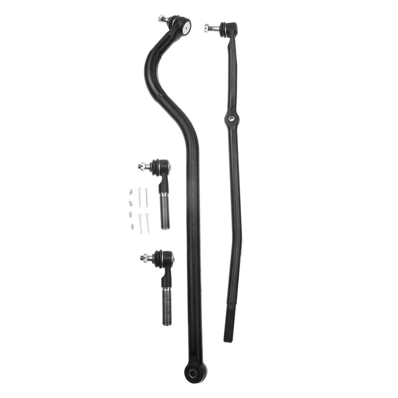 4x Front Outer Tie Rod Ends Ball Joints for Dodge Ram 1500 2500 1998-1999 4WD