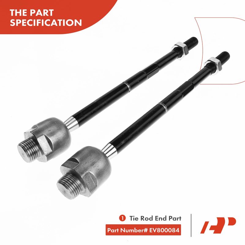 4x Inner & Outer Tie Rod End with Ball Joint for Chevy Silverado Suburban 1500