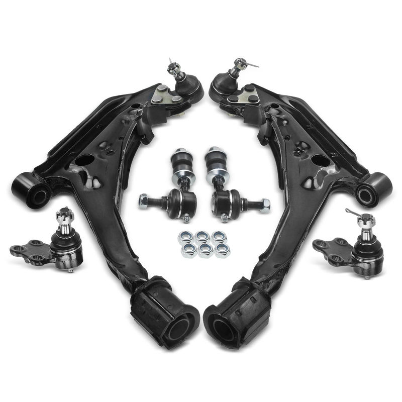 6x Front Lower Control Arm & Stabilizer Bar End Link for Nissan Maxima 1989-1994