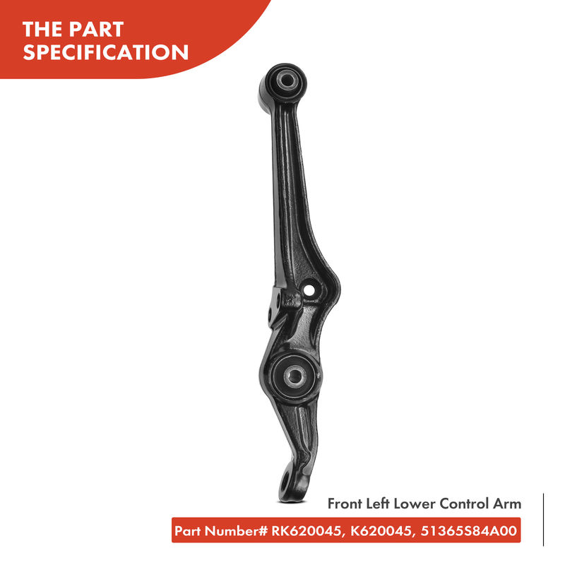 8x Front & Rear Control Arm with Ball Joint Sway Bar Link for Honda Accord 98-02