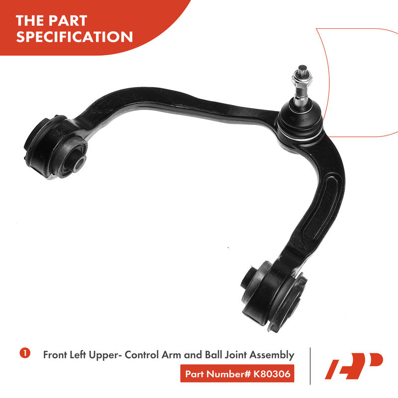 10x Front Control Arm with Ball Joints Tie Rod End for Ford F-150 2004-2006 4WD