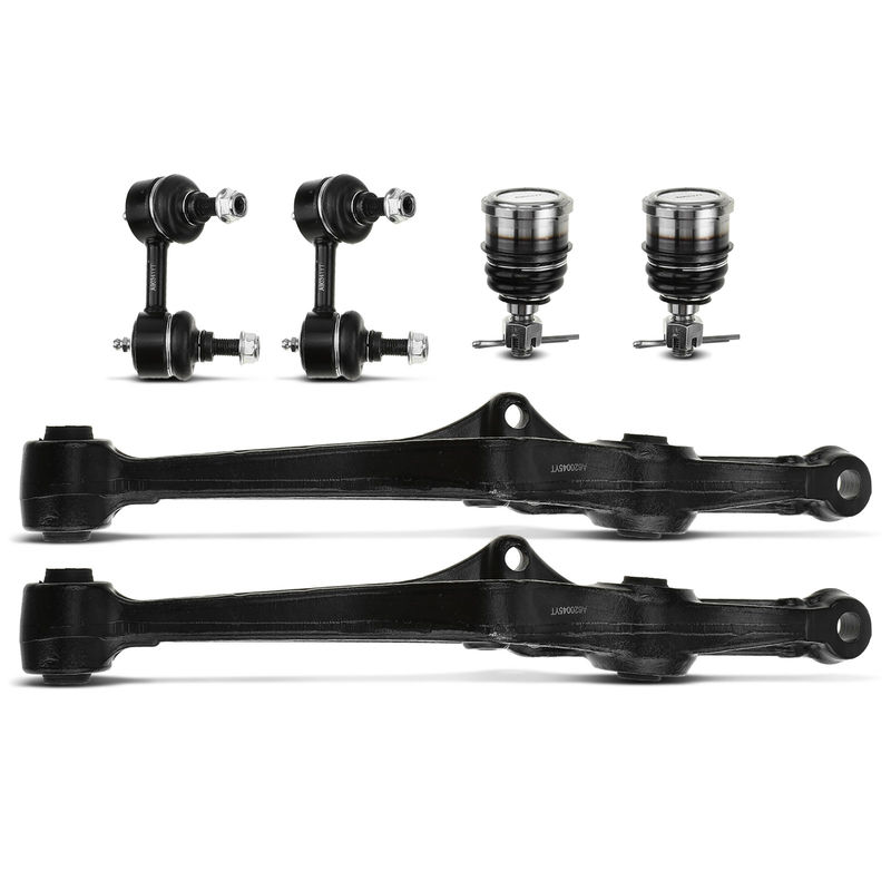 6x Front Control Arm Ball Joint Stabilizer Bar Link for Honda Accord Acura CL TL