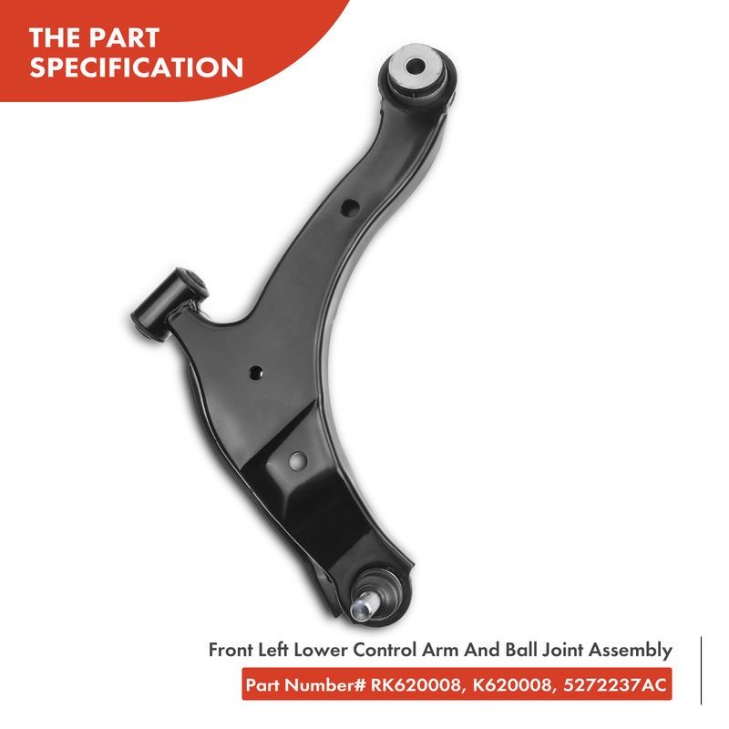 4x Front Lower Control Arm with Ball Joint for Dodge Neon 00-05 Plymouth Neon