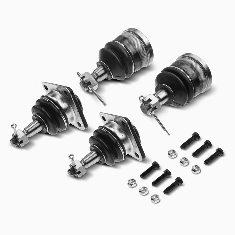 4x Front Lower & Upper Ball Joint for Chevy Camaro Pontiac Firebird 1993-2002