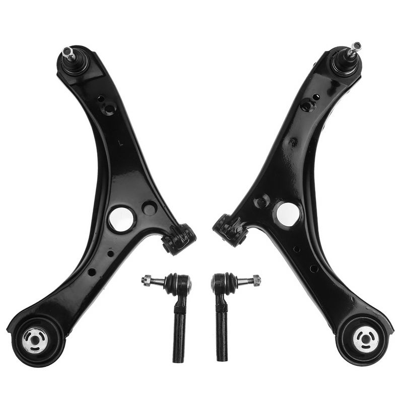 4x Front Lower Control Arm & Tie Rod End for Chrysler Town & Country 08-16 Dodge