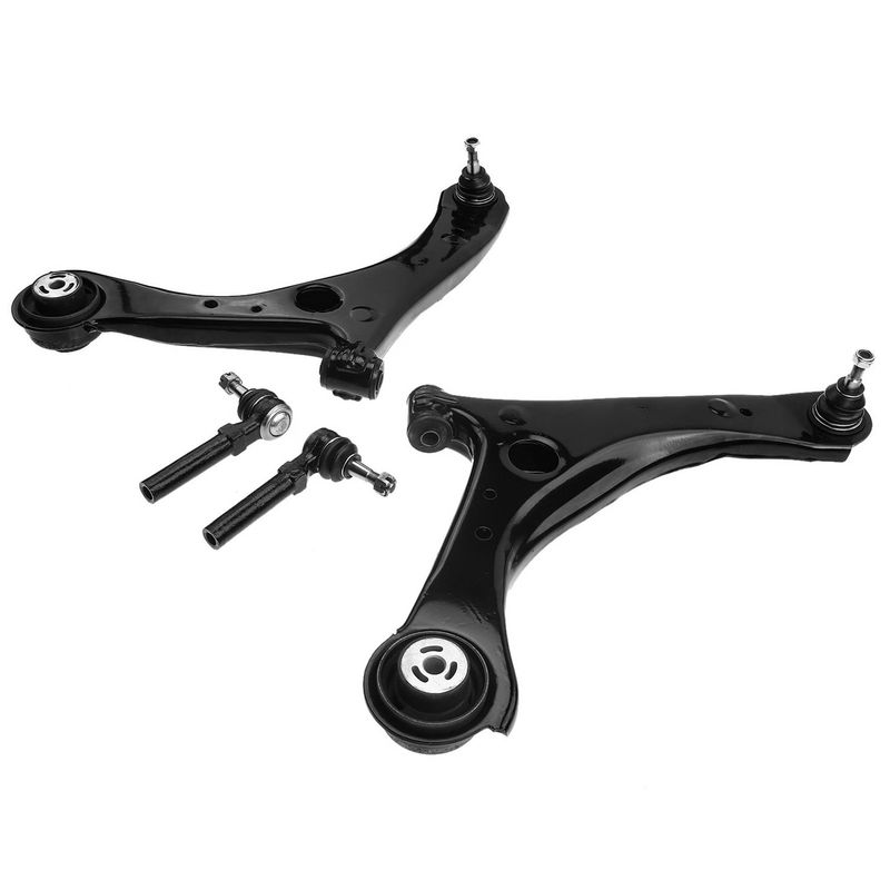 4x Front Lower Control Arm & Tie Rod End for Chrysler Town & Country 08-16 Dodge