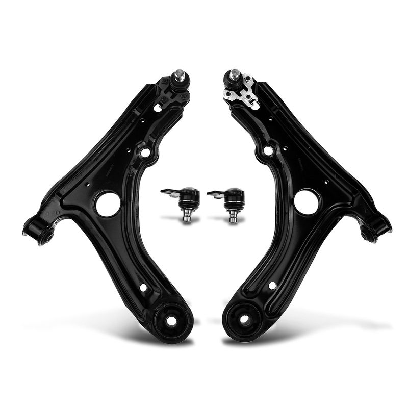4x Front Lower Control Arm with Ball Joint for Volkswagen Jetta Golf 93-99 Cabrio