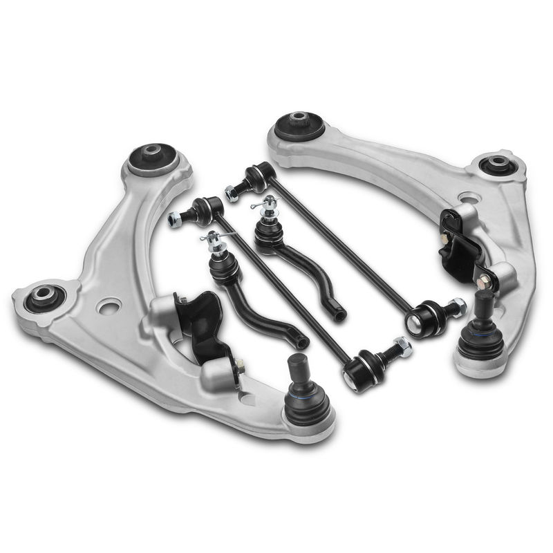 6x Front Control Arm with Ball Joint Stabilizer Bar Link for Nissan Altima 07-13