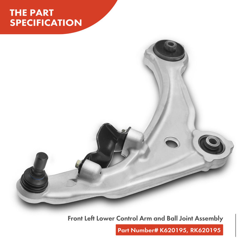 6x Front Control Arm with Ball Joint Stabilizer Bar Link for Nissan Altima 07-13