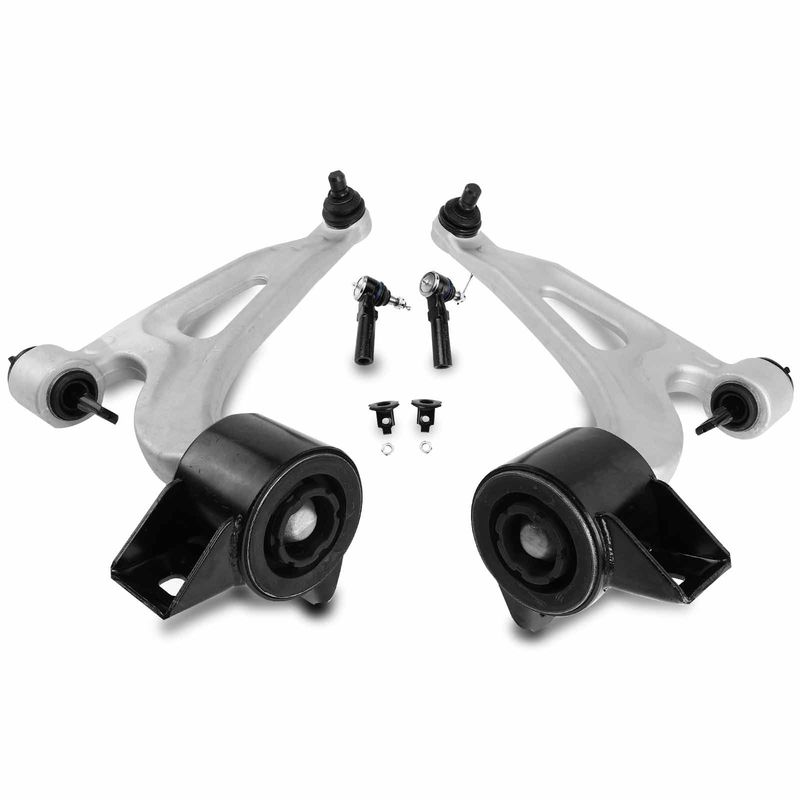 4x Front Control Arm & Ball Joint Assembly Tie Rod End for Ford Freestar Mercury