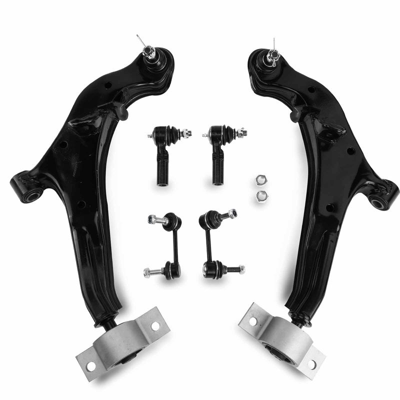 6x Front Control Arm & Ball Joint Assembly Sway Bar Link for INFINITI I30 Nissan