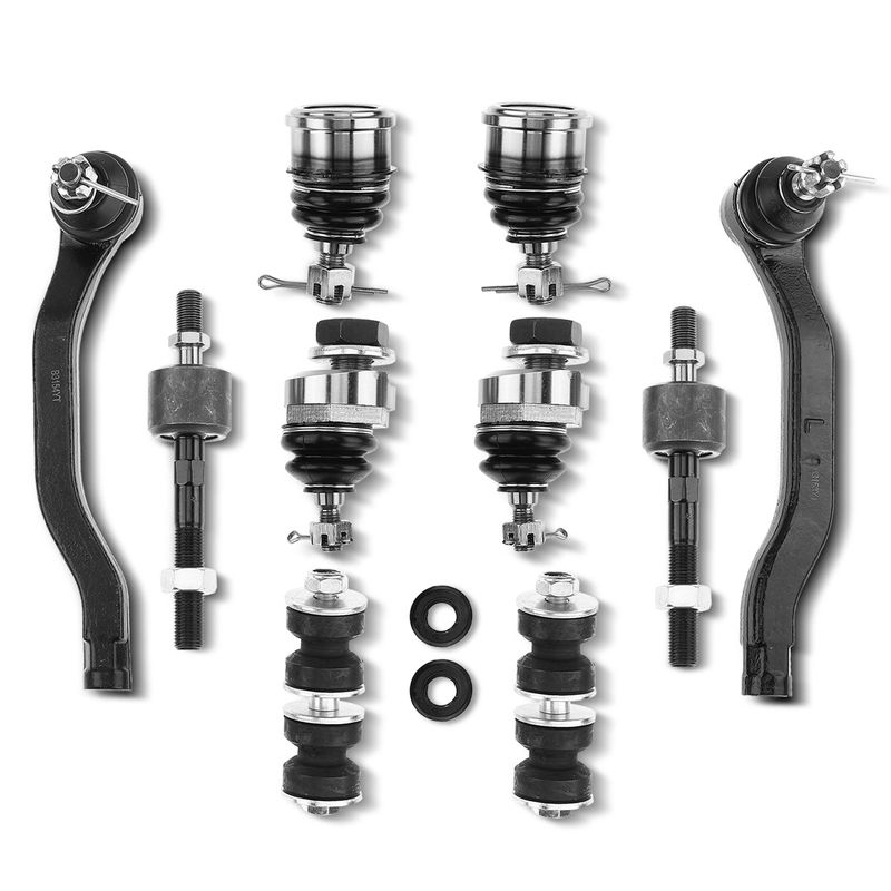 10x Front Stabilizer Bar Link Tie Rod End Ball Joint for Honda Accord 90-93 2.2L